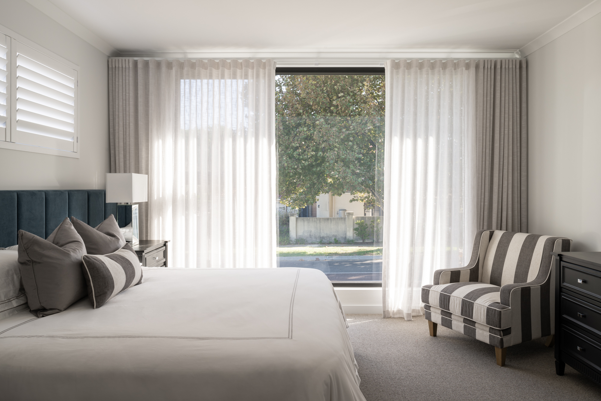 Luxurious bedroom outlook in Applecross